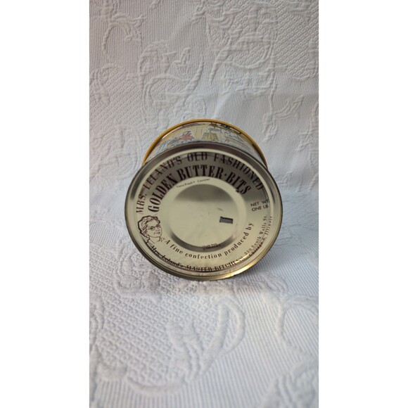 Vintage Mrs. Leland's Old Fashioned Candies 1962 Tin Canister Country Store - Picture 3 of 8